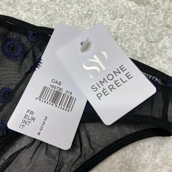 Soutien-gorge Triangle Simone Pérèle Cassie - Noir, Taille 4 (16S250)